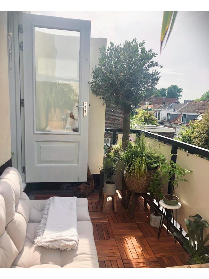 Lovely, 1898 Jugendstil Design Apartment, Old Haarlem City Centre, Fully Renovated With Parkview Near Amsterdam And Zandvoort, Bloemendaal Beach ภายนอก รูปภาพ